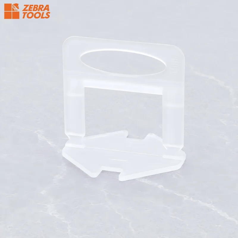 Tile leveling clips wholesale bag — 100 pcs, custom OEM packaging available